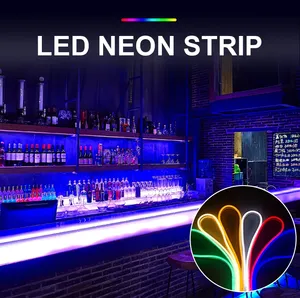 أضواء نيون <span class=keywords><strong>Led</strong></span> ذكية 12 فولت RGB واي فاي بلوتوث 5 متر مقاوم للماء شريط نيون <span class=keywords><strong>LED</strong></span> RGB قابلة للتغيير <span class=keywords><strong>Led</strong></span> غرفة في الهواء الطلق - Product Image 5