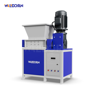 Space Saving Two Shaft Crusher For Shredding Nylon Rope Fishing Nets And Synthetic Fibers Twin Shaft <b>Shredder</b> - Product Image 1