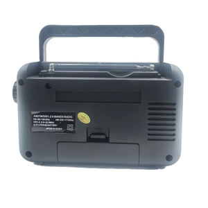 Rechargeable Factory Solar Powered Radio 4 Band AM FM SW1 SW2 Portable Radio with Built in <b>Speaker</b> for Home Elderly Outdoor Use - Product Image 2