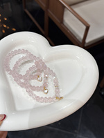 Bracelet en cristal naturel Sinyore - Quartz rose