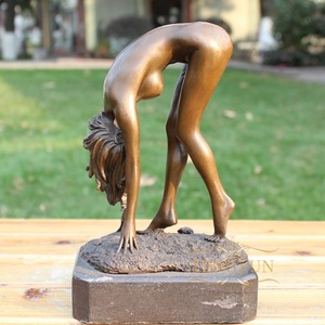 Escultura de Bronce de Tamaño Real para Decoración de Exteriores, Estatua de Cuerpo Incompleto de Mujer Desnuda y Sexy con Discapacidad - Product Image 3