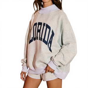 Nouvelle Collection – Pull Oversize Réversible à Col Roulé pour Femme, Manches Longues, avec Logo Personnalisé Brodé ou Imprimé – Idéal Automne/Hiver - Product Image 1