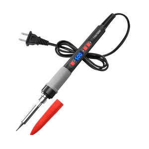 <span class=keywords><strong>Fer</strong></span> à <span class=keywords><strong>souder</strong></span> numérique avec écran LCD 60W Température réglable pour la réparation électronique et les travaux sur les circuits imprimés - Product Image 1