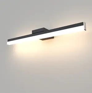 LED pil kumandalı şarj edilebilir ayna resim ışık dim üç mod duvar ışıkları çizim için özelleştirmek uzunluğu duvar lambası