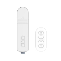 Motor para Cortinas Enrollables Inalámbrico Zigbee, con Control Remoto por Aplicación Tuya, Alimentación USB, en Oferta