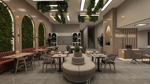 Muebles de Hostelería Personalizados para Restaurante, Mesa y Silla de Madera para Cafetería, Muebles Contemporáneos para Restaurante - Product Image 2