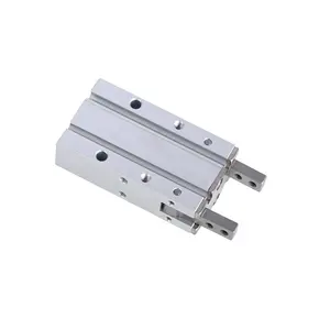 Actuador de mordazas de aire angular tipo SMC 180/16/20/25D2 ángulo de grados fulcro 2 dedos garra cilindro de abrazadera neumática