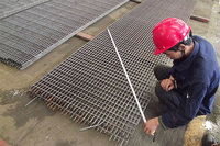 Grille en acier de haute qualité, grille en acier galvanisé d'occasion à vendre, grille en acier galvanisé à chaud pour caniveau d'évacuation des eaux pluviales