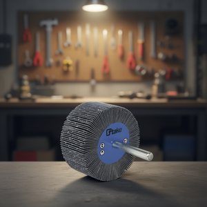 Disco Abrasivo de Tela con Solapa Ttake, 60x30 mm, Eje de 6 mm, Grano 60 - Product Image 3