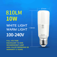 Ampoules LED GELED de qualité, 100-240V, culot E27, 80Ra, 6W, 10W, 12W, économie d'énergie