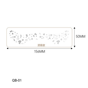 สติกเกอร์สักลายชั่วคราวกันน้ำลายกลิตเตอร์ประกายวิบวับสำหรับแต่งหน้าบนใบหน้า เหมาะสำหรับงานปาร์ตี้ งานเทศกาล ใช้สำหรับศิลปะบนร่างกายอย่างมืออาชีพ - Product Image 5