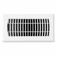 Grille de ventilation au sol en plastique ABS 300x100mm, modèle SVT 3010, blanche, pour système de ventilation