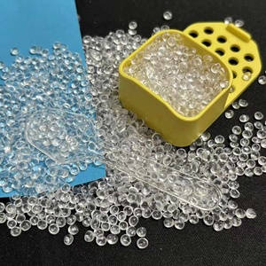 Granulés de PETG vierge de qualité injection, transparents, haute brillance, haute résistance, particules plastiques, marque OEM, emballage cosmétique - Product Image 5