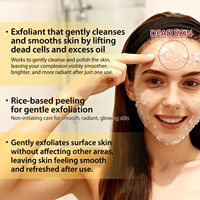 Sérum Exfoliant au Riz Blanc Antioxydant IKZEE – Élimine les Impuretés, Nourrit la Peau, Élimine les Peaux Mortes – Ampoule Exfoliante au Riz Blanc