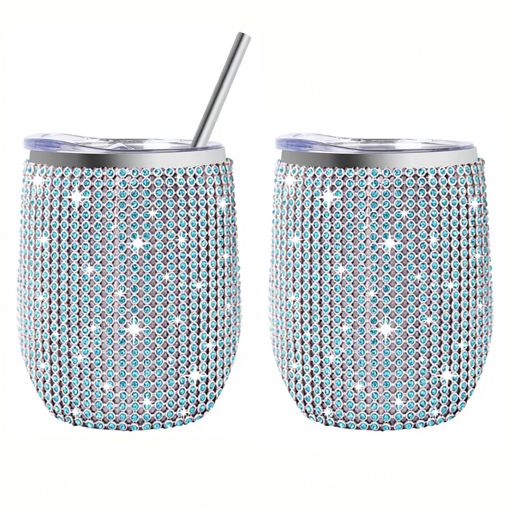 Mug strass bleu