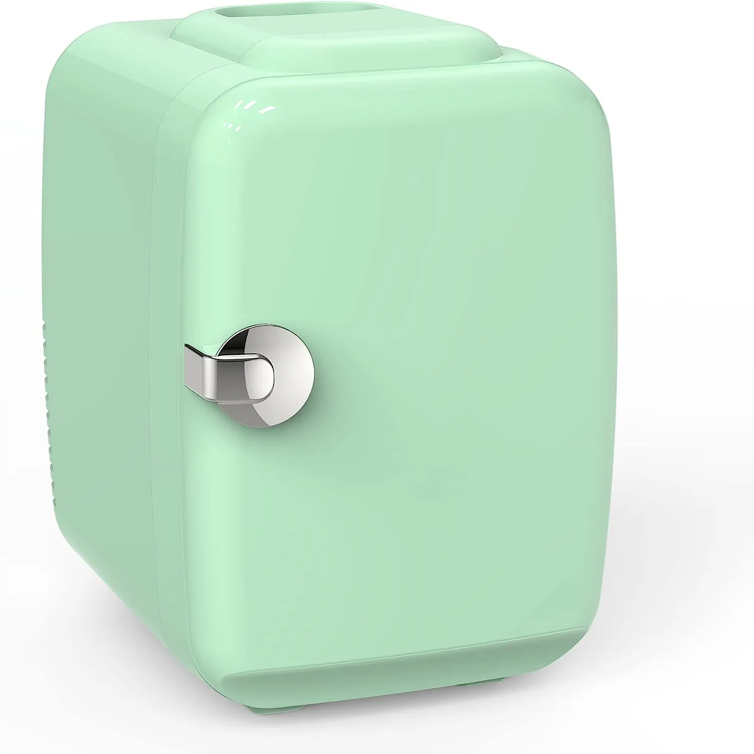 ตู้เย็นขนาดเล็ก 5L เครื่องทําความเย็นและอุ่นไฟฟ้า : ระบบเทอร์โมอิเล็กทริกแบบพกพา AC / DC สําหรับรถยนต์ / ตู้เย็นในร่ม / กลางแจ้ง