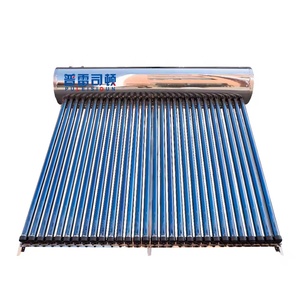 Calentador Solar Eléctrico de Tubos Evacuados Presurizados de Alta Eficiencia, 300 Litros, Tanque de Acero Inoxidable, Ahorro de Energía, Duradero - Product Image 2