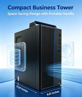 Produsen Langsung Murah Desktop Bisnis Hairuichuang 16GB DDR4 256G SSD 1TB HDD Set Lengkap Untuk Penggunaan Perusahaan