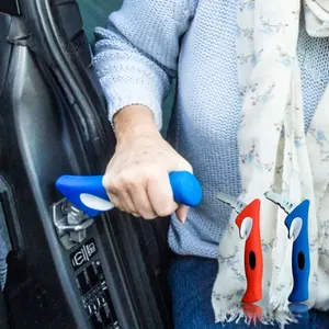 Barre d'assistance pour poignée de porte de voiture Support pour <span class=keywords><strong>véhicule</strong></span> âgé Marteau de sécurité antidérapant Aide à la mobilité Brise-vitre Accessoires de voiture - Product Image 1