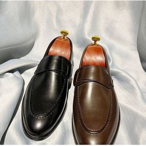 Nouvelles Chaussures Homme en Peau de Mouton à Enfiler, de Haute Qualité, les Plus Vendues, de Créateur, Formelles, Décontractées, pour Mariage, Automne - Product Image 6