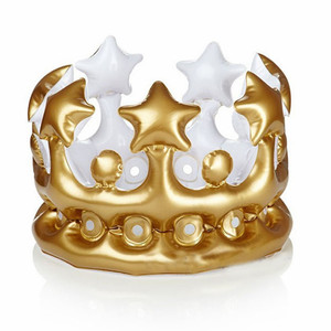 Corone Gonfiabili Personalizzate per Bambini, Non Tossiche, Dorate per Feste di Compleanno - Product Image 4