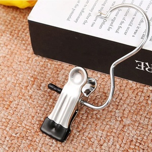 Portable multifunctional hangers single clip space saving for jeans hats tall boots clips