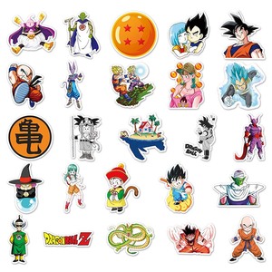 50 pièces haute qualité ordinateur portable IPad découpé auto-adhésif autocollant <span class=keywords><strong>Manga</strong></span> impression PVC Goku Dragonball autocollants - Product Image 4