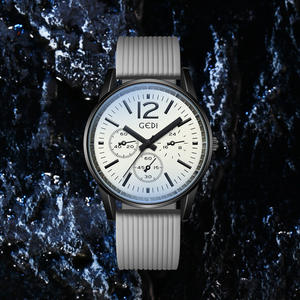 Reloj Deportivo de Cuarzo de Silicona de Alta Gama para Hombre, con Tres Esferas, Resistente al Agua, Oferta Especial para las Fiestas - Product Image 5