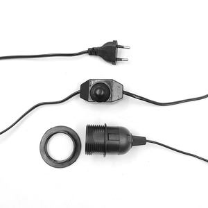 Accessoires d'éclairage Support de lampe E27 de haute qualité <span class=keywords><strong>Fil</strong></span> de <span class=keywords><strong>suspension</strong></span> Support d'<span class=keywords><strong>abat</strong></span>-<span class=keywords><strong>jour</strong></span> <span class=keywords><strong>Fil</strong></span> de lustre d'ampoule - Product Image 3