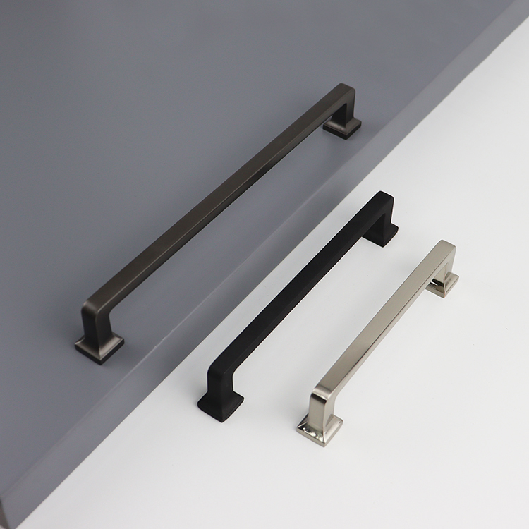 Black Nordic Design Luxury Cabinet Handle Household Kitchen Handle for Sale