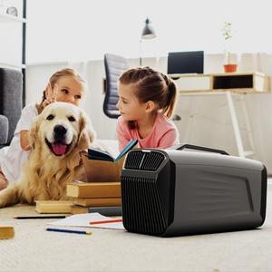 Climatiseur portable, refroidissement uniquement, utilisation extérieure, 5200 BTU, 1500 W, quatre modes, drainage intelligent de l'eau, climatiseur portable gratuit - Product Image 5