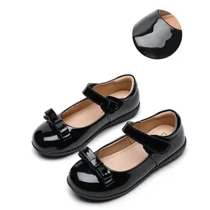 Sepatu kulit kinerja sekolah siswa sepatu gaun pesta anak perempuan sepatu untuk anak-anak
