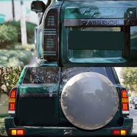 Feux arrière LED pour Patrol Y61 2005-2022, nouveaux feux arrière 5ème génération, lentille transparente, 12V 25W, accessoires de voiture