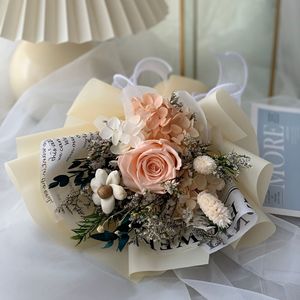 <span class=keywords><strong>Ramo</strong></span> de flores pequeñas naturales románticas, <span class=keywords><strong>ramo</strong></span> de flores de boda, <span class=keywords><strong>ramo</strong></span> de rosas preservadas para decoración de eventos de Graduación - Product Image 2