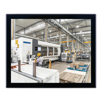 Portworld YC-152EB Panel PC Industrial Integrado de 15 Pulgadas con EMMC Rockchip RK3566 de Cuatro Núcleos, Android/Debian/Ubuntu, Capacitivo Todo en Uno