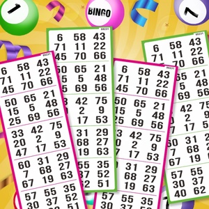 Customized Bingo Card Custom Paper Card Bingo Game Card - Product Image 1
