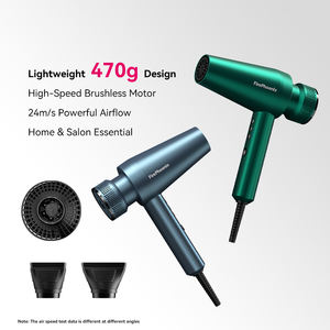 Secador de Pelo Profesional FirePhoenix M2plus con Función de Aire Frío, Motor de 2400W y 78000 RPM, 100-115 ° Ajustes de Calor C - Product Image 2