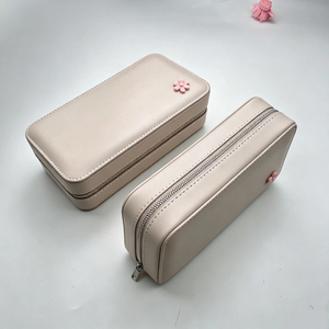Étui de rangement pour pinceaux de maquillage imperméable et écologique, grande capacité, en cuir PU, emballage personnalisé, porte-pinceaux cosmétiques portable - Product Image 2