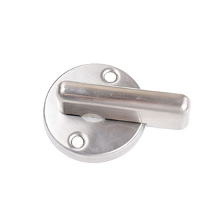 Serrure de toilettes en acier inoxydable 304 avec poignée indicatrice, matériel pour toilettes publiques - Product Image 1