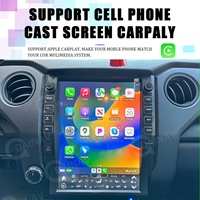 Radio para Auto Android de 13 Pulgadas para Toyota Tundra Sequoia 2014-2021, Pantalla Tesla, Reproductor Multimedia de Video, GPS, Carplay, Navegación