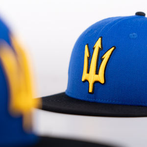 Gorra Ajustada de 6 Paneles con Bordado Plano Clásico Personalizada de TCAP China, Fabricada con Tela de Lana Acrílica - Product Image 6