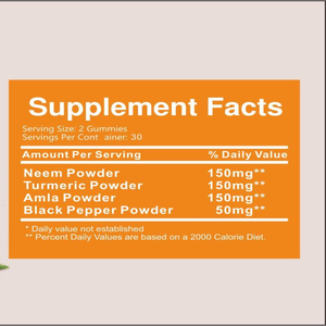 OEM Özel Etiketli Zerdeçal Kurkumin Jelibonları Günlük Sağlık Desteği İçin Bitkisel Takviye - Product Image 4