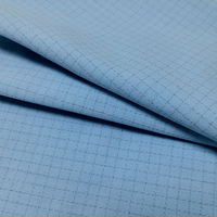 Tissu sergé antistatique ESD 7 mm en polyester-coton teint en fil pour vêtements de travail/vestes/costumes de sécurité pour garçons et filles