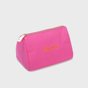 MINFUNG 2026 Nouvelle Trousse de Toilette de <span class=keywords><strong>Voyage</strong></span> Tendance OEM BSCI avec Logo Personnalisé, Dernière Conception, Sac Cosmétique en Toile Écologique pour Femme - Product Image 1
