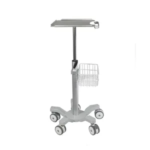 Carrito médico de hospital, equipo de carro ECG con ruedas, gran oferta