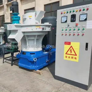 high capacity ring die pellet press machine to make pellets wood pellet mill machine