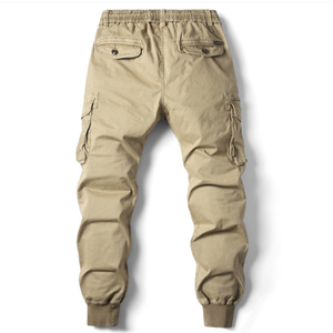 Custom Men's <strong>Four</strong>-Season Cargo Pants <strong>Plus</strong> Size Long <strong>Trousers</strong> Stylish Multi-Color Casual Work Pants Tapered <strong>Trousers</strong> - Product Image 2