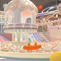 Parc de jeux intérieur commercial pour enfants, équipement d'aire de jeux pour enfants, solutions d'ensembles de jeux souples d'intérieur