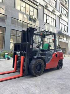 Chariot élévateur diesel certifié CE 4t 5t, marque originale HELI 45, mini chariot élévateur d'occasion avec moteur de haute qualité, certifié EPR France WEEE - Product Image 3