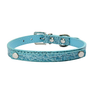 <span class=keywords><strong>Collar</strong></span> de cuero PU personalizado de estilo de lujo moderno para perro y gato, <span class=keywords><strong>Collar</strong></span> de decoración con remaches de liberación rápida - Product Image 3
